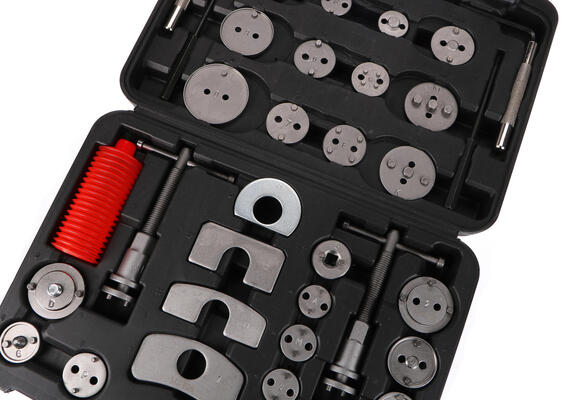 Stlačovák brzdových pístů MECHANIC BRAKE SET BLACK 35, sada 35ks SIXTOL