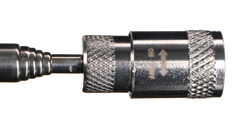Magnetický teleskopický vytahovák s LED světlem MECHANIC PICK UP 1, 200-820mm SIXTOL
