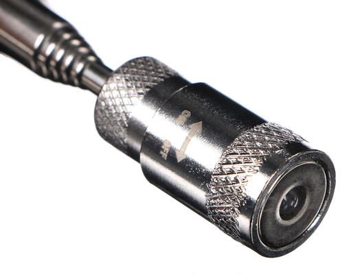 Magnetický teleskopický vytahovák s LED světlem MECHANIC PICK UP 1, 200-820mm SIXTOL