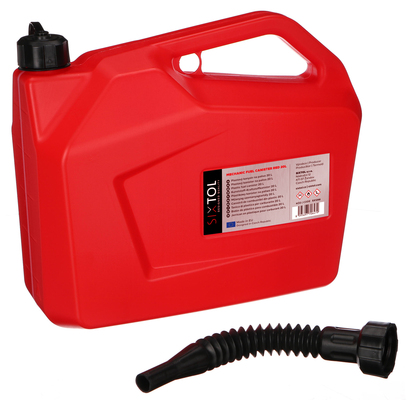 Kanystr plastový MECHANIC FUEL CANISTER RED 20L, červený SIXTOL