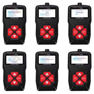 Digitální tester autobaterie BATTERY ONE SIXTOL