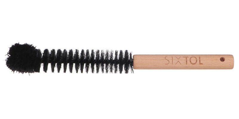 Úzký kartáč pro detailní čištění jízdního kola CAR DETAILING WOOD BRUSH 3 SIXTOL