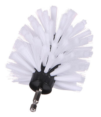 Kulatý kartáč na vrtačku pro čištění auta CAR DETAILING DRILL BRUSH ONE SOFT, měkký SIXTOL