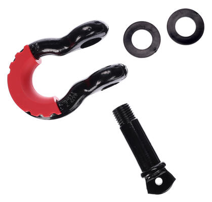 Offroadový třmen s pryžovým chráničem CAR SHACKLE 1, nosnost 4,75 t SIXTOL
