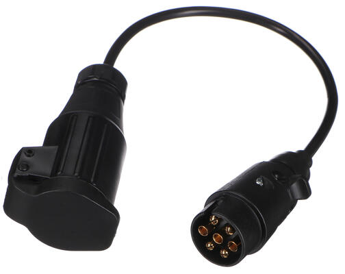 Kabelová redukce zásuvky tažného zařízení TRAILER CABLE 1, 7-13pin, 50cm SIXTOL