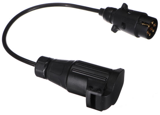 Kabelová redukce zásuvky tažného zařízení TRAILER CABLE 1, 7-13pin, 50cm SIXTOL