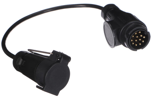 Kabelová redukce zásuvky tažného zařízení TRAILER CABLE 2, 13-7pin, 50cm SIXTOL