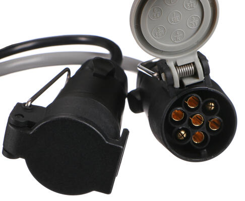 Kabelová redukce zástrčky tažného zařízení TRAILER CABLE 6, ze 13pin na 7pin N+S, 35cm SIXTOL