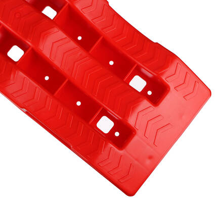 Nájezdové rampy pro auto MECHANIC CAR RAMP 5T, 2ks, červená SIXTOL