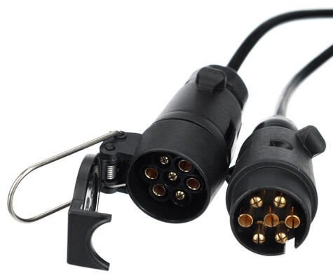Prodlužovací 7pin kabel - závěsná zásuvka+zástrčka TRAILER CABLE 7, 12V, 5m SIXTOL