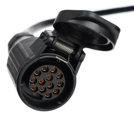 Prodlužovací 13pin kabel - závěsná zásuvka+zástrčka TRAILER CABLE 8, 12V, 5m SIXTOL