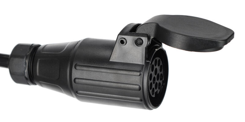 Prodlužovací 13pin kabel - závěsná zásuvka+zástrčka TRAILER CABLE 8, 12V, 5m SIXTOL