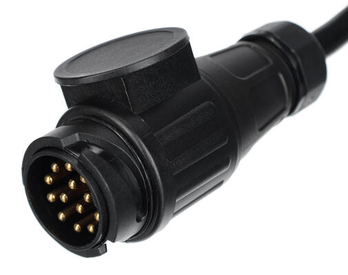 Prodlužovací 13pin kabel - závěsná zásuvka+zástrčka TRAILER CABLE 8, 12V, 5m SIXTOL