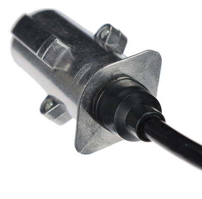 Propojovací spirálový kabel 7pin typ S TRAILER CABLE 12, kovová zástrčka, 24V, 3,5m SIXTOL