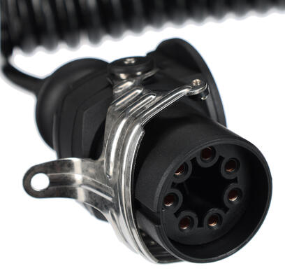 Propojovací spirálový EBS kabel 7pin TRAILER CABLE 14, 24V, 3,5m SIXTOL
