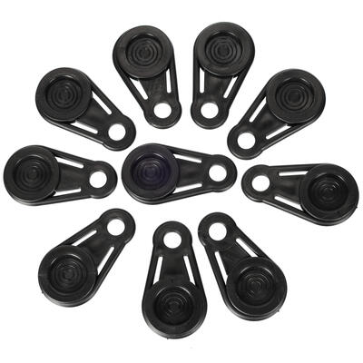 Sada úchytů s okem pro upevnění plachty TRAILER TARP HOOK SET 1, 10ks SIXTOL