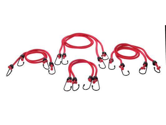 Sada gumových upínacích popruhů/gumicuků CARGO CORD SET BASIC 8, 8ks SIXTOL