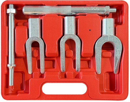 Sada stahováků kulových čepů a ramen MECHANIC BALL JOINT 8, 5 ks SIXTOL