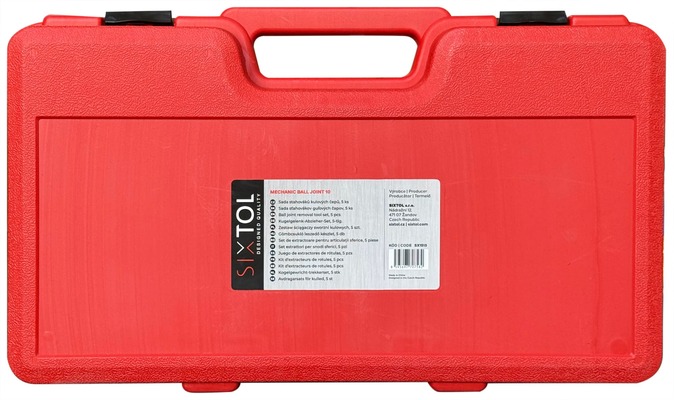 Sada stahováků kulových čepů MECHANIC BALL JOINT 10, 5 ks SIXTOL