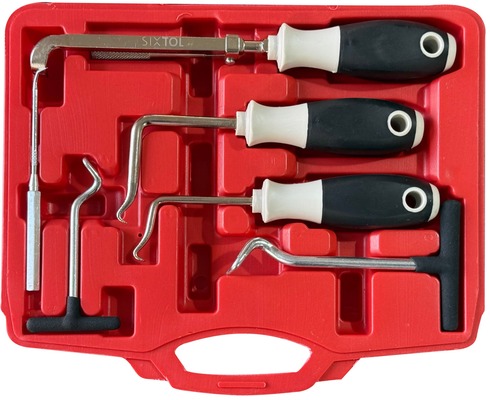 Sada na demontáž olejových těsnění MECHANIC OIL SEAL SET 1, 6 ks SIXTOL