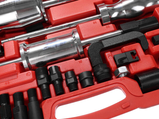Sada na demontáž vstřikovačů se zpětným kladivem MECHANIC PULLER SET 2, 40 ks SIXTOL