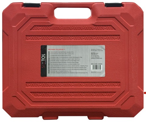 Sada na lisování a stahování ložisek a pouzder MECHANIC PULLER SET 3, 27 ks SIXTOL