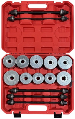 Sada na lisování a stahování ložisek a pouzder MECHANIC PULLER SET 3, 27 ks SIXTOL