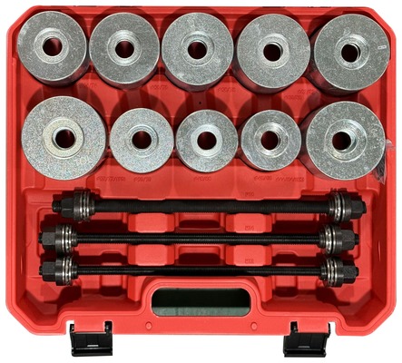 Sada na lisování a stahování ložisek a pouzder MECHANIC PULLER SET 3, 27 ks SIXTOL