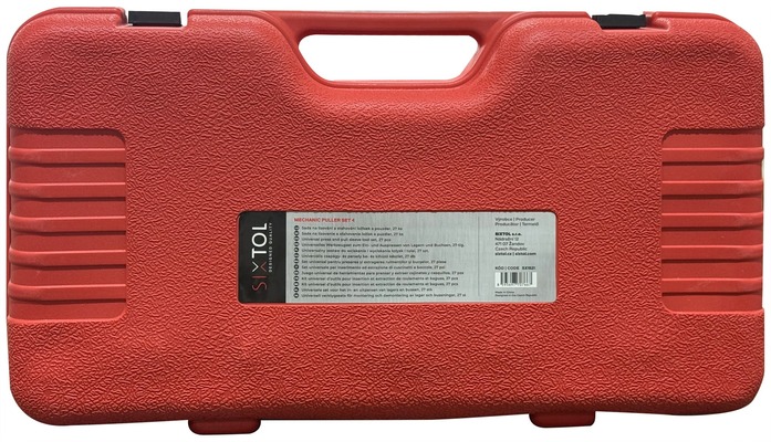 Sada na lisování a stahování ložisek a pouzder MECHANIC PULLER SET 4, 27 ks SIXTOL