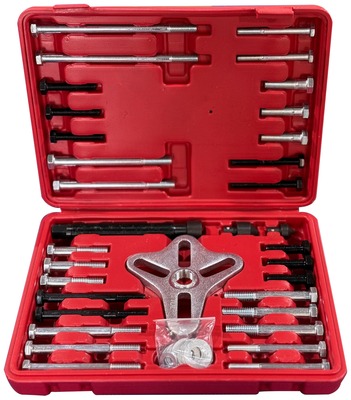 Sada stahováků volantu a klikové hřídele MECHANIC PULLER SET 8, 46 ks SIXTOL