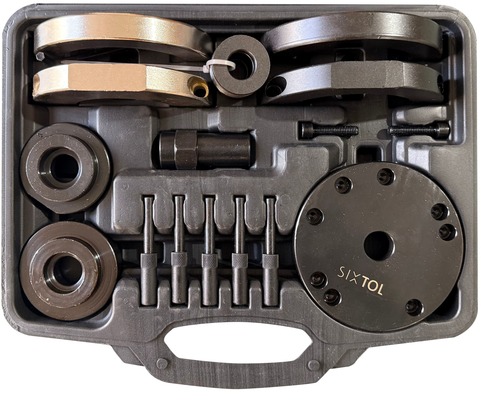 Sada na montáž a demontáž ložisek přední nápravy MECHANIC BEARING PULLER 1, 72 mm SIXTOL