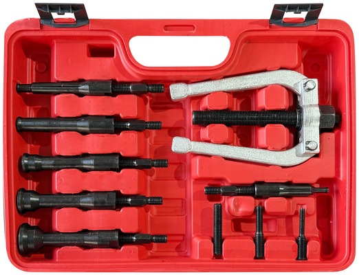 Sada stahováků vnitřních ložisek s kluzným kladivem MECHANIC BEARING PULLER 5, 16 ks SIXTOL