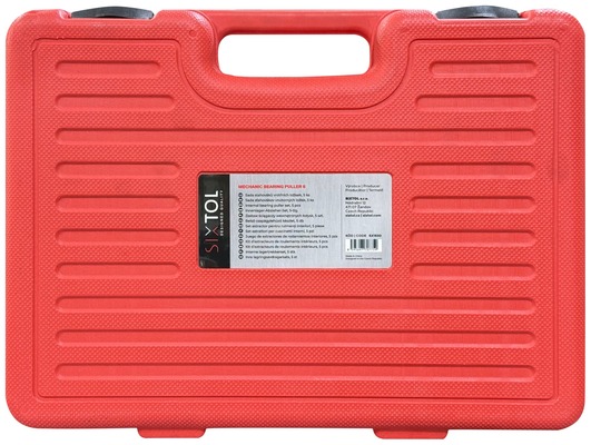 Sada stahováků vnitřních ložisek MECHANIC BEARING PULLER 6, 5 ks SIXTOL
