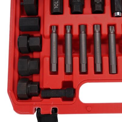 Sada na montáž a demontáž řemenic alternátoru MECHANIC PULLEY SET 4, 30 ks SIXTOL