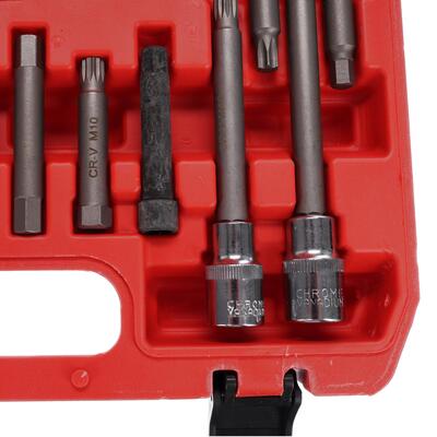 Sada na montáž a demontáž řemenic alternátoru MECHANIC PULLEY SET 4, 30 ks SIXTOL