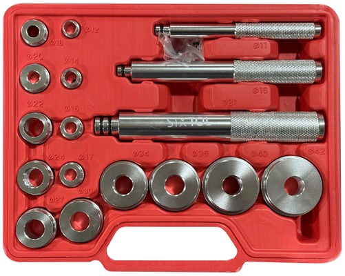 Sada na narážení ložiskových kroužků a těsnění MECHANIC SEAL 3, 17 ks SIXTOL