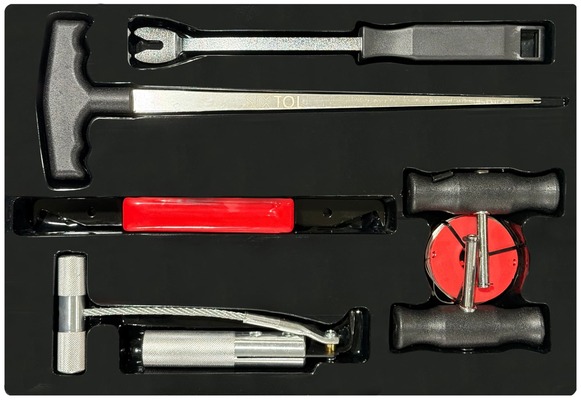 Sada nářadí na demontáž čelního skla MECHANIC WINDSHIELD 1 SIXTOL