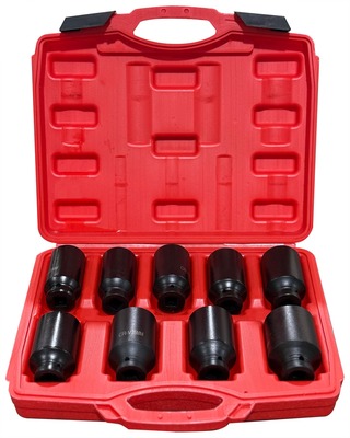 Sada nástrčných hlavic MECHANIC WRENCH SET 1, 1/2", 9 ks SIXTOL