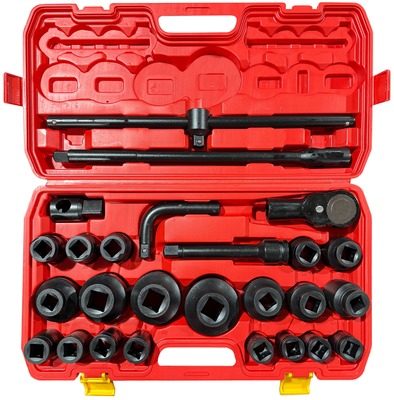 Sada nástrčných hlavic MECHANIC WRENCH SET 3, heavy-duty, 26 ks SIXTOL