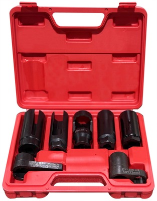 Sada nástrčných hlavic na senzory MECHANIC WRENCH SET 4, 7 ks SIXTOL