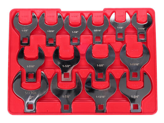 Sada vyměnitelných stranových klíčů MECHANIC WRENCH SET 5, 1/2", 14 ks SIXTOL