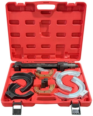 Sada stahováku pružin tlumičů s vyměnitelnými vidlicemi MECHANIC SPRING SET 5 SIXTOL