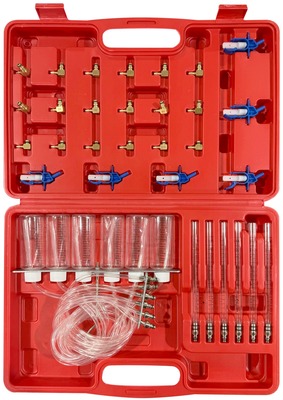 Testovací sada pro měření průtoku vstřikovačů Common Rail MECHANIC FLOW METER 1 SIXTOL