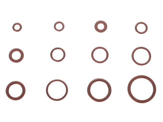Sada měděných těsnících kroužků MECHANIC RING SET 2, M5–M20, 300 ks SIXTOL