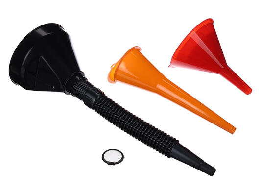 Sada trychtýřů na dolévání kapalin MECHANIC FUNNEL SET 2, 6 ks SIXTOL