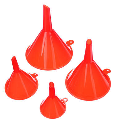 Sada trychtýřů na dolévání kapalin MECHANIC FUNNEL SET 3, 9 ks SIXTOL