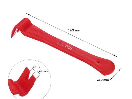 Jednostranná demontážní páka na čalounění a interiér MECHANIC TRIM ONE 4 SIXTOL