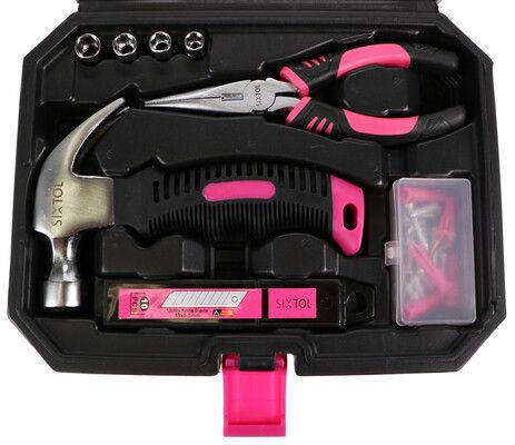 Sada nářadí HOME PINK 66 SIXTOL