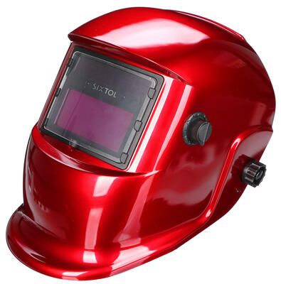 Svářecí kukla samostmívací WELDING MASK 2, červená SIXTOL