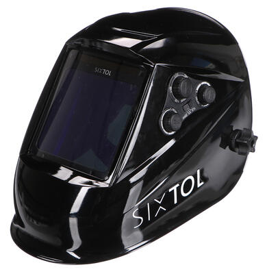 Svářecí kukla samostmívací WELDING MASK PRO VIEW, černá SIXTOL